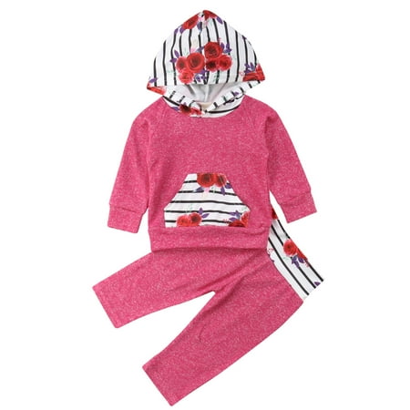 Baby 2PCS Outfit Set Long Sleeve Hoodie Front Big Pocket Striped Floral Patterns+Long Pants
Baby 2PCS Outfit Set Long Sleeve Hoodie Front Big Pocket Striped Floral Patterns+Long Pants