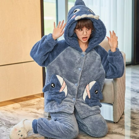 DanceeMangoo FUNISHI Womens pajamas Plush Winter Pajamas Loose Version Hooded Pajama Set Inspissate pijama mujer Plus Size 3XL Cartoon
DanceeMangoo FUNISHI Womens pajamas Plush Winter Pajamas Loose Version Hooded Pajama Set Inspissate pijama mujer Plus Size 3XL Cartoon