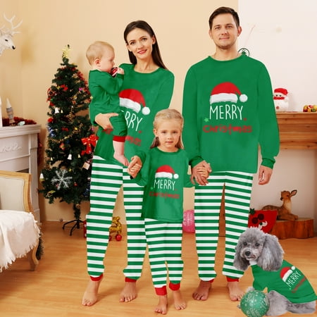 Matching Family Christmas Pajamas Sets Christmas Buffalo Plaid Stripe Printed Baby-Kids-Adult-Pet Size 2 Pieces Top and Pants Bodysuits Pajamas Set
Matching Family Christmas Pajamas Sets Christmas Buffalo Plaid Stripe Printed Baby-Kids-Adult-Pet Size 2 Pieces Top and Pants Bodysuits Pajamas Set