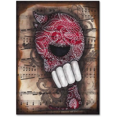 Trademark Fine Art 'Dying to Live' Canvas Art by Abril Andrade
