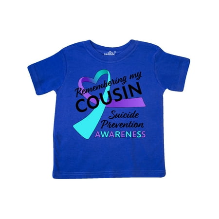 Inktastic Remembering my Cousin- suicide prevention awareness Gift Toddler Boy or Toddler Girl T-Shirt
Inktastic Remembering my Cousin- suicide prevention awareness Gift Toddler Boy or Toddler Girl T-Shirt