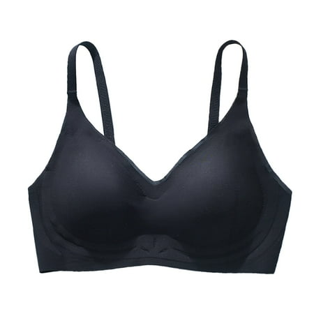 ZMHEGW Women s Full Coverage Plus Size Bra Wire-Free Underwear Bras Solid Print Black Xl 1-Pack
ZMHEGW Women s Full Coverage Plus Size Bra Wire-Free Underwear Bras Solid Print Black Xl 1-Pack