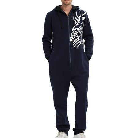 XIAOFFENN Men Casual Zipper Hood Suit Camouflage One-piece Suit Home Clothes And Pajamas
XIAOFFENN Men Casual Zipper Hood Suit Camouflage One-piece Suit Home Clothes And Pajamas