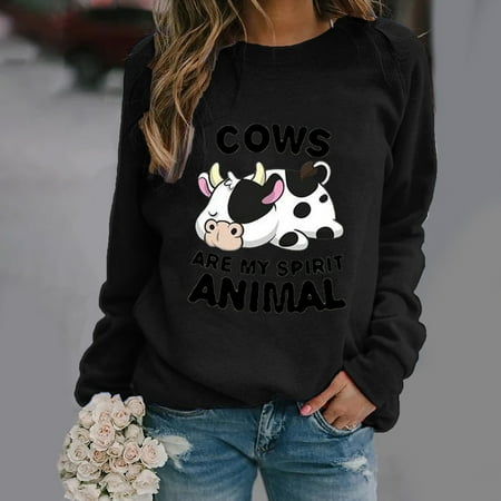 Aueoeo Casual Tops for Women Womens Casual Tops Women Fall Winter Fashion Casual Print Round Neck Loose Long Sleeve T-Shirt Tops Blouse Pullover
Aueoeo Casual Tops for Women Womens Casual Tops Women Fall Winter Fashion Casual Print Round Neck Loose Long Sleeve T-Shirt Tops Blouse Pullover
