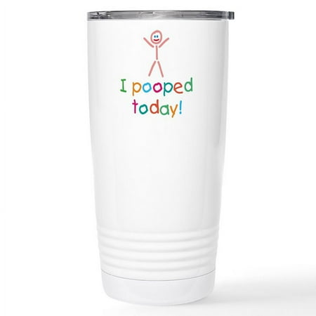 CafePress - I Pooped Today Fun Stainless Steel Travel Mug - Insulated Stainless Steel Travel Tumbler 20 oz.
CafePress - I Pooped Today Fun Stainless Steel Travel Mug - Insulated Stainless Steel Travel Tumbler 20 oz.