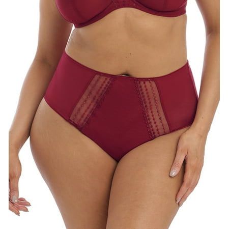 Women s Elomi Best EL8906 Matilda Full Brief Panty (Crimson 2X)