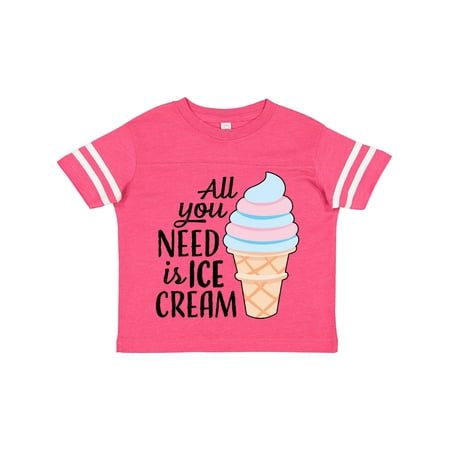 Inktastic All You Need is Ice Cream with Ice Cream Cone Gift Toddler Boy or Toddler Girl T-Shirt
Inktastic All You Need is Ice Cream with Ice Cream Cone Gift Toddler Boy or Toddler Girl T-Shirt