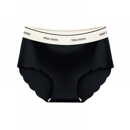 Xmarks Women s Seamless Hipster No Show Invisible Ice Silk Stretch Underwears Bikini Underwear Panty Black M
Xmarks Women s Seamless Hipster No Show Invisible Ice Silk Stretch Underwears Bikini Underwear Panty Black M
