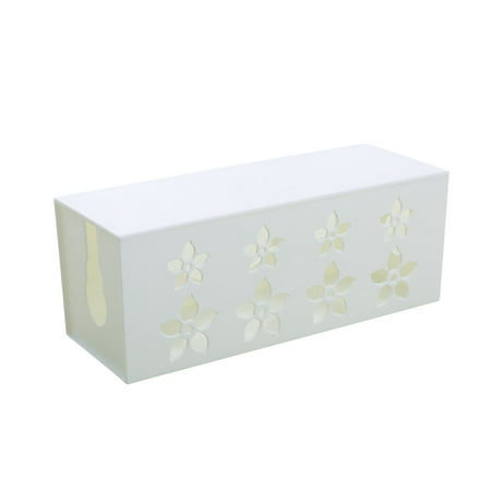 Wire Storage Box Hollow Creative Fashion Storage Box Plastic Wire Container Household Supplies - Size M (White)
Wire Storage Box Hollow Creative Fashion Storage Box Plastic Wire Container Household Supplies - Size M (White)
