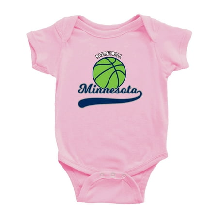 Cute Minnesota Baby Outfits Basketball Fan Sports Baby Clothes (Pink 18-24 Monthes)
Cute Minnesota Baby Outfits Basketball Fan Sports Baby Clothes (Pink 18-24 Monthes)