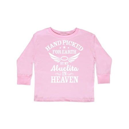 Inktastic Handpicked for Earth By My Abuelita in Heaven Gift Toddler Boy or Toddler Girl Long Sleeve T-Shirt
Inktastic Handpicked for Earth By My Abuelita in Heaven Gift Toddler Boy or Toddler Girl Long Sleeve T-Shirt