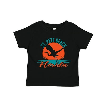Inktastic St. Pete Beach Florida Vacation Gift Toddler Boy or Toddler Girl T-Shirt