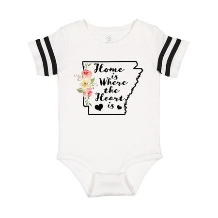 Inktastic Arkansas Home Where the Heart is with Watercolor Floral Gift Baby Boy or Baby Girl Bodysuit
Inktastic Arkansas Home Where the Heart is with Watercolor Floral Gift Baby Boy or Baby Girl Bodysuit