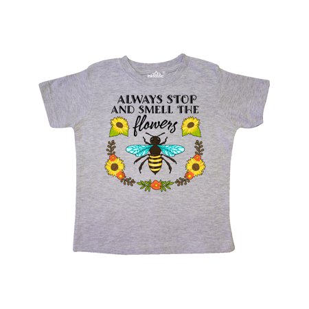 Inktastic Always Stop and Smell the Flowers with Bee and Sunflowers Gift Toddler Boy or Toddler Girl T-Shirt
Inktastic Always Stop and Smell the Flowers with Bee and Sunflowers Gift Toddler Boy or Toddler Girl T-Shirt