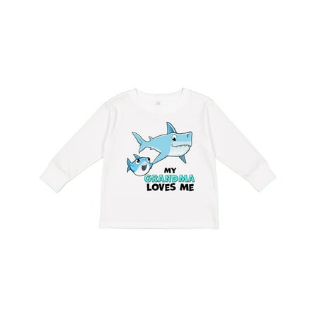 Inktastic My Grandma Loves Me with Cute Sharks Gift Toddler Boy or Toddler Girl Long Sleeve T-Shirt
Inktastic My Grandma Loves Me with Cute Sharks Gift Toddler Boy or Toddler Girl Long Sleeve T-Shirt