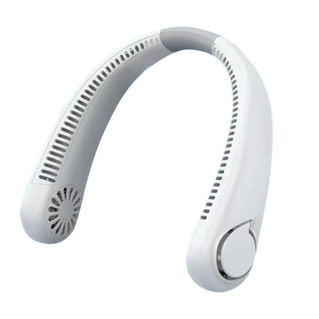 Virmaxy Hanging Portable Hanging Fan Hands Free Bladeless Fan Operated Wearable Personal Fan Leafless Rechargeable Headphone Design USB Powered Desk Fan 3 Speeds
Virmaxy Hanging Portable Hanging Fan Hands Free Bladeless Fan Operated Wearable Personal Fan Leafless Rechargeable Headphone Design USB Powered Desk Fan 3 Speeds