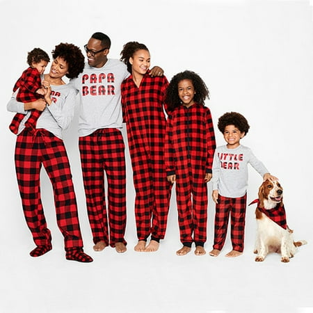 Family Night Clothes Christmas Matching Set Letters and Plaid Printed Pajama for Women Men Kid
Family Night Clothes Christmas Matching Set Letters and Plaid Printed Pajama for Women Men Kid