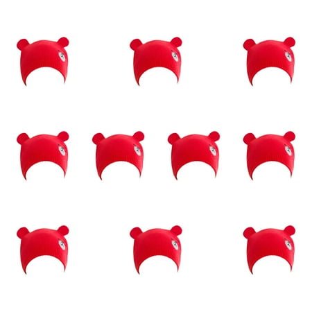 wrea 10pcs Kids Baby Little Bear Hat Soft Cute Knit Cap Toddler Infant Autumn Winter Warm Beanie Bonnet
wrea 10pcs Kids Baby Little Bear Hat Soft Cute Knit Cap Toddler Infant Autumn Winter Warm Beanie Bonnet