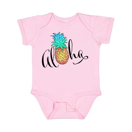 Inktastic Aloha- in Cursive with Pineapple Rainbow Colors Gift Baby Boy or Baby Girl Bodysuit
Inktastic Aloha- in Cursive with Pineapple Rainbow Colors Gift Baby Boy or Baby Girl Bodysuit
