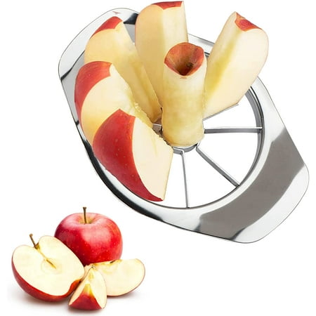 Happon Apple Slicer 8 Blade Stainless Steel Apple Cutter Heavy Duty Apple Corer & Slicer for Home Kitchen Tool Silver
Happon Apple Slicer 8 Blade Stainless Steel Apple Cutter Heavy Duty Apple Corer & Slicer for Home Kitchen Tool Silver