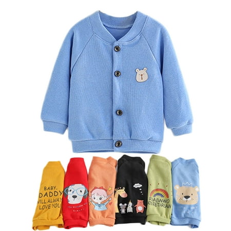 Maxcozy Toddler Kids Baby Boys Girls Long Sleeve Cotton Cartoon Cardigan Sweater Coat knit Overwear for 1-5T Child
Maxcozy Toddler Kids Baby Boys Girls Long Sleeve Cotton Cartoon Cardigan Sweater Coat knit Overwear for 1-5T Child