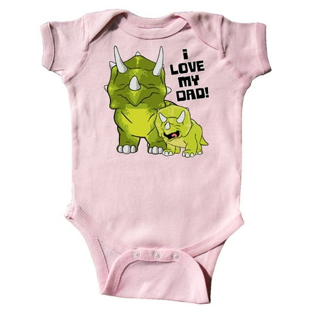 Inktastic I Love my Dad with Baby and Daddy Triceratops Gift Baby Boy or Baby Girl Bodysuit
Inktastic I Love my Dad with Baby and Daddy Triceratops Gift Baby Boy or Baby Girl Bodysuit