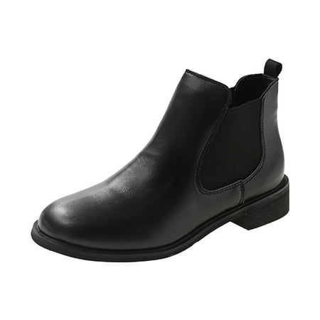 Qufokar Snow Boots Women Size 8 1/2 Womens Peep Toe Booties And Boots Fashion Women Artificial Leather Solid Color Autumn Thick Sole Square Heels Slip On Short Booties Round Toe Shoes
Qufokar Snow Boots Women Size 8 1/2 Womens Peep Toe Booties And Boots Fashion Women Artificial Leather Solid Color Autumn Thick Sole Square Heels Slip On Short Booties Round Toe Shoes