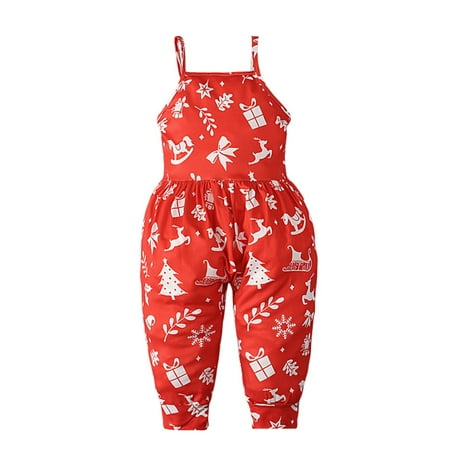 Kids Toddler Baby Girl Christmas Romper Sleeveless Bib Pants Jumpsuit One Piece Bodysuit Overalls
Kids Toddler Baby Girl Christmas Romper Sleeveless Bib Pants Jumpsuit One Piece Bodysuit Overalls