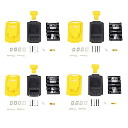 4X Battery Replacement Plastic Case for 20V DCB201 18V - Battery Cover Parts