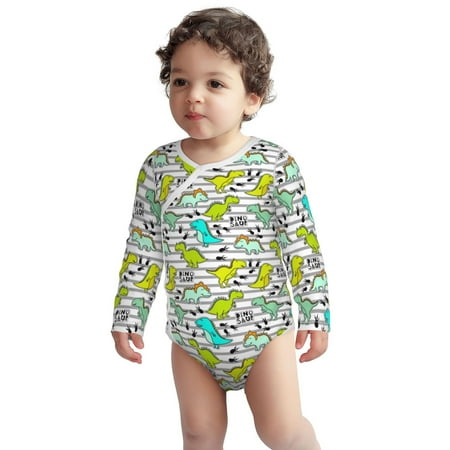 Fotbe Funny Dinosaurs on Stripes Pattern Unisex-baby Long-sleeve Bodysuit Long Sleeve Bodysuits One-piece 100% Organic Cotton for Infant Baby Boys Unisex-3 Months
Fotbe Funny Dinosaurs on Stripes Pattern Unisex-baby Long-sleeve Bodysuit Long Sleeve Bodysuits One-piece 100% Organic Cotton for Infant Baby Boys Unisex-3 Months