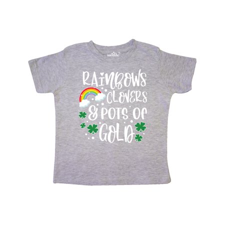Inktastic St .Patrick s Day Rainbows Clovers & Pots of Gold Gift Toddler Boy or Toddler Girl T-Shirt
Inktastic St .Patrick s Day Rainbows Clovers & Pots of Gold Gift Toddler Boy or Toddler Girl T-Shirt