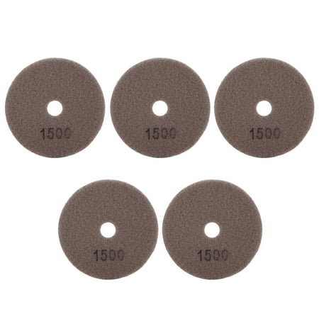 5Pcs 4in Diamond Wet Polishing Pads Soft Grinding Disc Kit for Marble Granite Ceramics1500 Grits
5Pcs 4in Diamond Wet Polishing Pads Soft Grinding Disc Kit for Marble Granite Ceramics1500 Grits