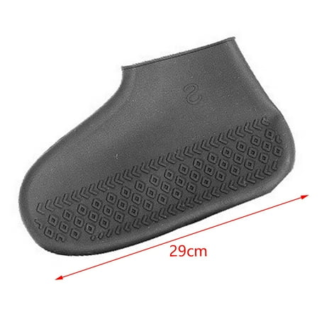 Party Yeah 1 Pair 6 Colors Rubber Boots Reusable Waterproof Rain Boot Covers