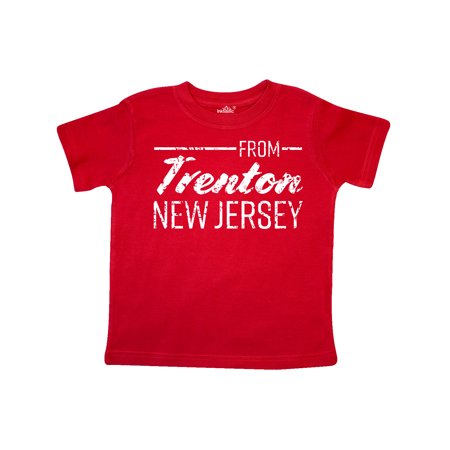 Inktastic From Trenton New Jersey in White Distressed Text Gift Toddler Boy or Toddler Girl T-Shirt
Inktastic From Trenton New Jersey in White Distressed Text Gift Toddler Boy or Toddler Girl T-Shirt