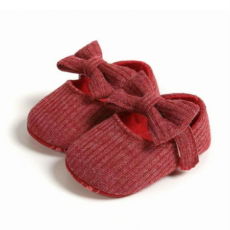 1 Pair Baby Shoes 0-12 Months Boys Girls Infant Sneakers Soft Sole Toddler Crib First Walker Shoes Red-Bow 10-13 Months
1 Pair Baby Shoes 0-12 Months Boys Girls Infant Sneakers Soft Sole Toddler Crib First Walker Shoes Red-Bow 10-13 Months