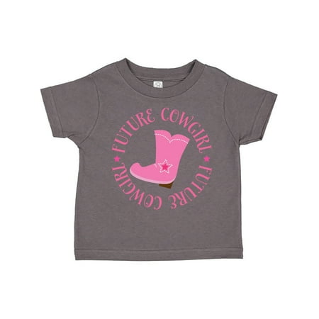 Inktastic Future Cowgirl Girls Gift Toddler Toddler Girl T-Shirt