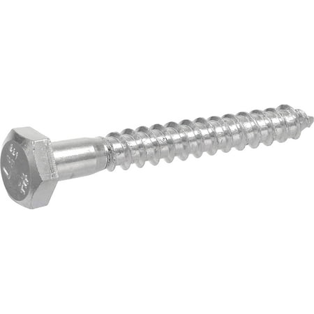 230054 Hex Lag Screw 5/16-Inch X 2-1/2-Inch Zinc 100-Pack