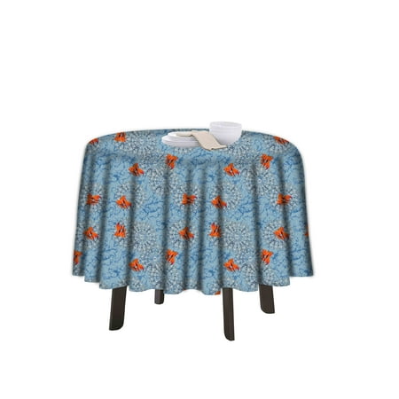 eloria Fish Printed Round Table Cloth Resistant Washable Decorative Table Cover for Dining Table
eloria Fish Printed Round Table Cloth Resistant Washable Decorative Table Cover for Dining Table