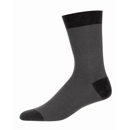 

MeMoi Men s Fancy Heels Luxuriously Soft Cashmere Blend Crew Sock - Mens - Male