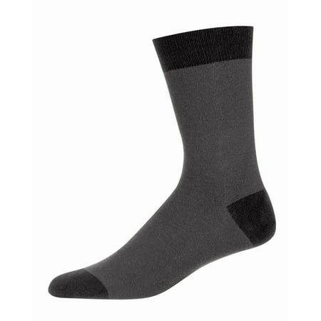 MeMoi Men s Fancy Heels Luxuriously Soft Cashmere Blend Crew Sock - Mens - Male