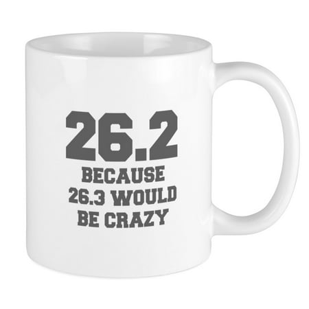 CafePress - BECAUSE 26.3 WOULD BE CRAZY FRESH GRAY Mugs - Ceramic Coffee Tea Novelty Mug Cup 11 oz
CafePress - BECAUSE 26.3 WOULD BE CRAZY FRESH GRAY Mugs - Ceramic Coffee Tea Novelty Mug Cup 11 oz