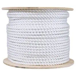 Richelieu Richelieu 300451TV Tru Guard 1/4 Inch By 600 Feet White Nylon Rope 136 Pound Rated
Richelieu Richelieu 300451TV Tru Guard 1/4 Inch By 600 Feet White Nylon Rope 136 Pound Rated