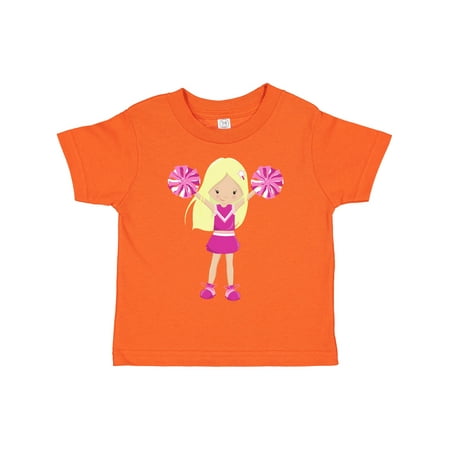 Inktastic Cheerleaders Girl With Blonde Hair Pink Uniform Girls Toddler T-Shirt
Inktastic Cheerleaders Girl With Blonde Hair Pink Uniform Girls Toddler T-Shirt