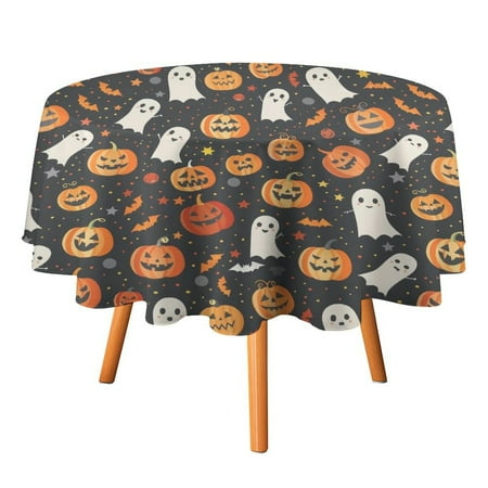 JINGDS Spooky Pumpkin Lanterns Cute Ghosts-1 Round Table Cloth Halloween Tablecloth Thanksgiving Day Table Cloth Round Cover Circle Tablecloth for Halloween Thanksgiving Fall Party
JINGDS Spooky Pumpkin Lanterns Cute Ghosts-1 Round Table Cloth Halloween Tablecloth Thanksgiving Day Table Cloth Round Cover Circle Tablecloth for Halloween Thanksgiving Fall Party