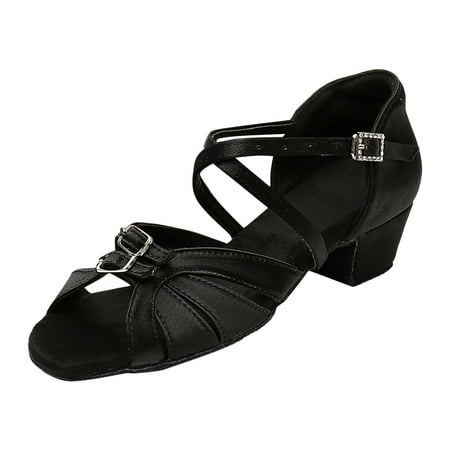 Women s Soft Sole Medium Low Heel Buckle Suede Antiskid Latin Shoes Dress Shoes Low Heel Small Pumps
Women s Soft Sole Medium Low Heel Buckle Suede Antiskid Latin Shoes Dress Shoes Low Heel Small Pumps
