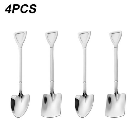 4PCS 410 Stainless Steel Coffee Spoon Retro Shovel Spoon Ice Cream Creative Tea Spoon Tableware Bar Tool Cutlery Set Spoon
4PCS 410 Stainless Steel Coffee Spoon Retro Shovel Spoon Ice Cream Creative Tea Spoon Tableware Bar Tool Cutlery Set Spoon