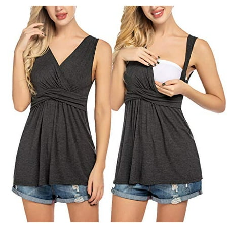 Ekouaer Nursing Shirts Labar Delivery Breast Fedding Tank Tops Maternity Nursing Clothes
Ekouaer Nursing Shirts Labar Delivery Breast Fedding Tank Tops Maternity Nursing Clothes