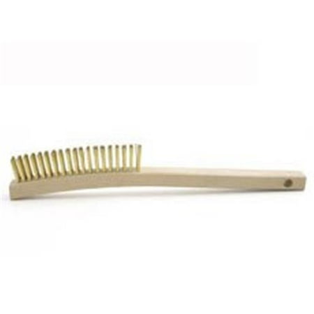 Brush Research BRM-B40 Curved Handle Carbon Steel Wire Brush