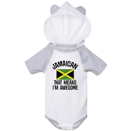 Inktastic Jamaica Awesome Jamaican Gift Baby Boy or Baby Girl Bodysuit