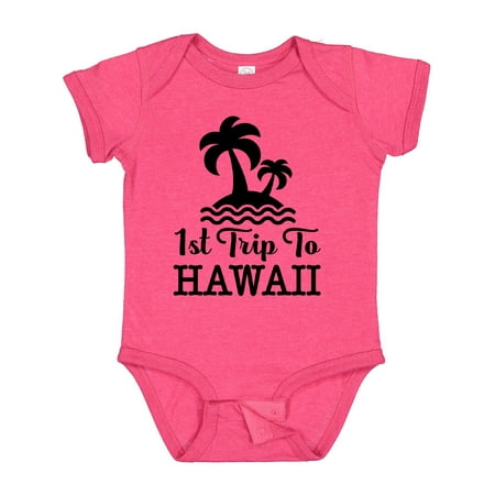 Inktastic First Trip to Hawaii Vacation Gift Baby Boy or Baby Girl Bodysuit